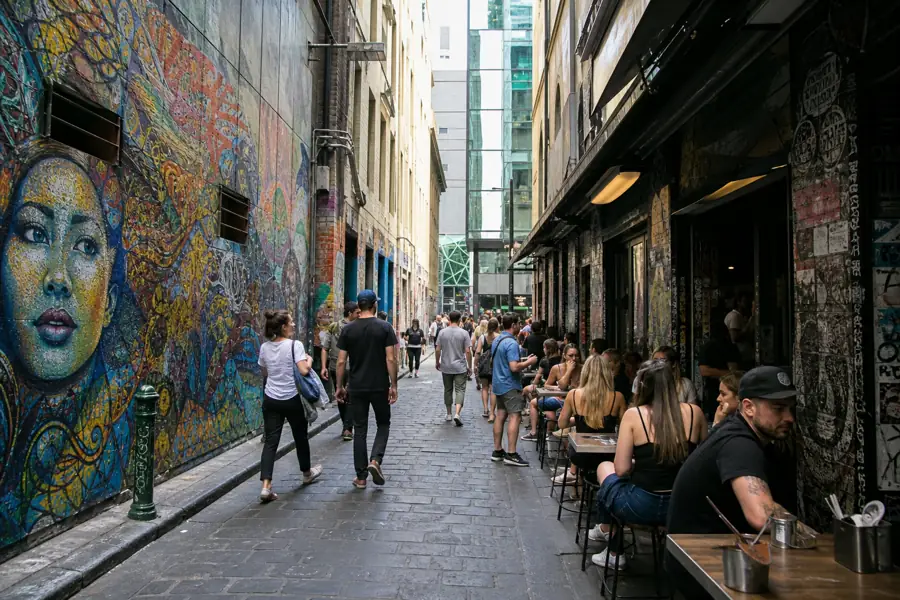 Melbourne laneway cafe culture