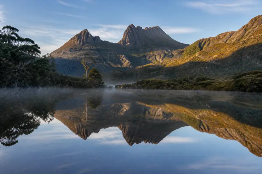 Cradle Mountain and Dove Lake in Tasmania
