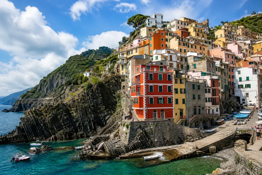 Amalfi Coast cliffside villages in Italy